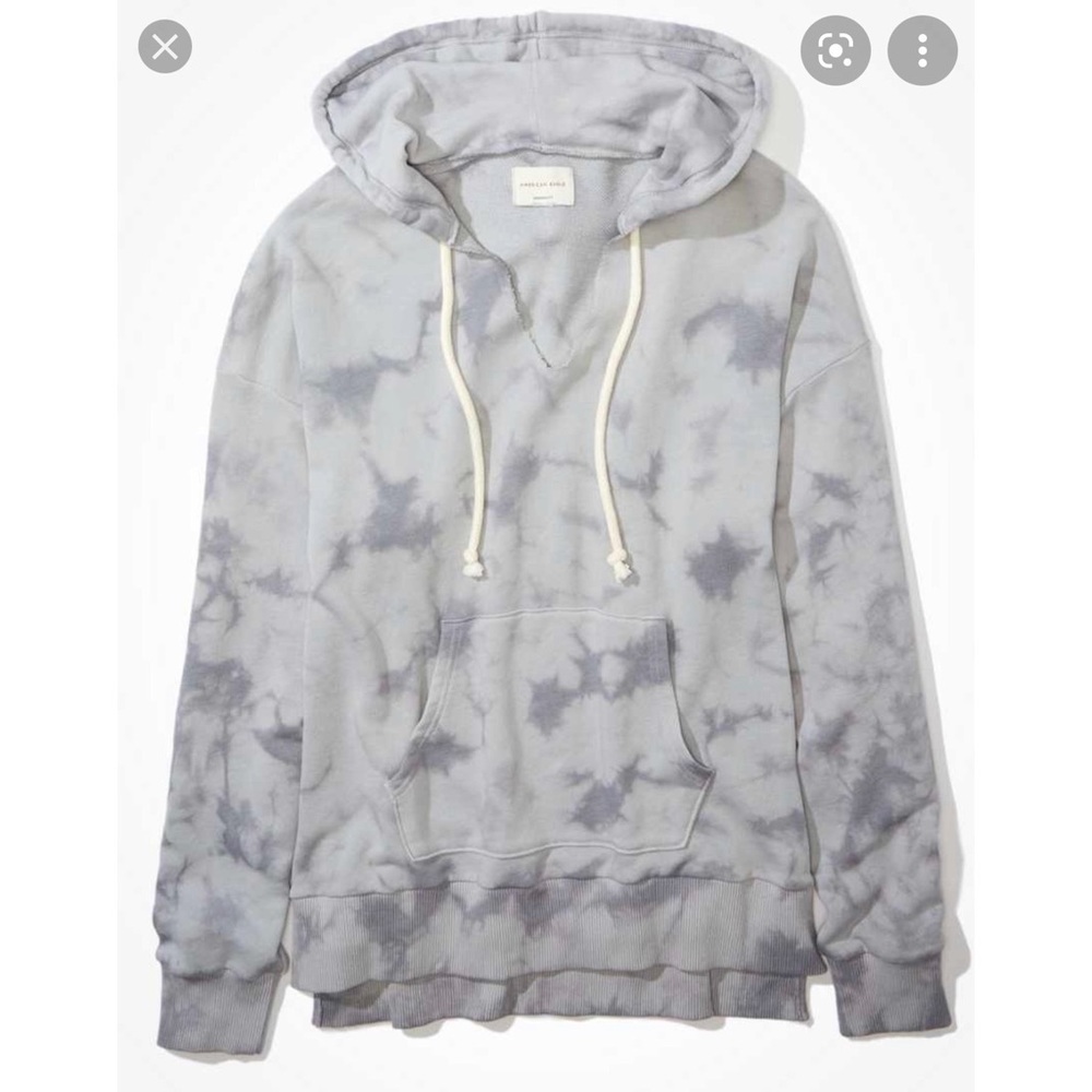 AE Fleece Notch Neck Hoodie